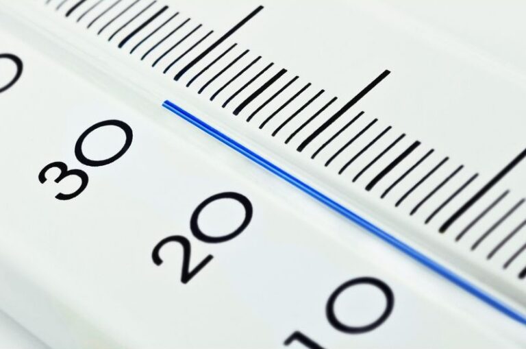 temperature scale